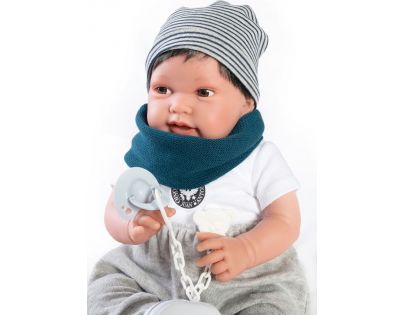 Antonio Juan 33235 Pipo Hair realistická bábika bábätko s mäkkým látkovým telom 42 cm