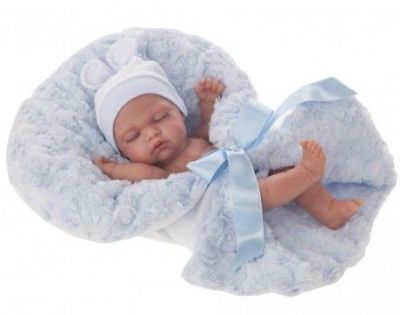 Antonio Juan 4073 Luni spiace realistická bábika bábätko s celovinylovým telom 26 cm