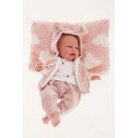 Antonio Juan Clara realistická bábika bábätko so zvukmi a mäkkým látkovým telom 34 cm 3