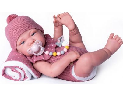 Antonio Juan 80220 Sweet Reborn Nacida realistická bábika bábätko s celovinylovým telom 42 cm