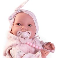 Antonio Juan 80322 Sweet Reborn Nica realistická bábika bábätko s mäkkým látkovým telom 42 cm 3