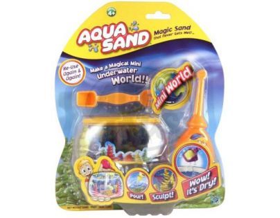 Alltoys 21053 - Aqua sand mini set s akváriem - oranžový