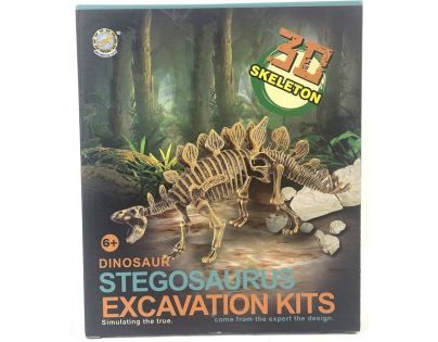 Archeologický set 3D Stegosaurus