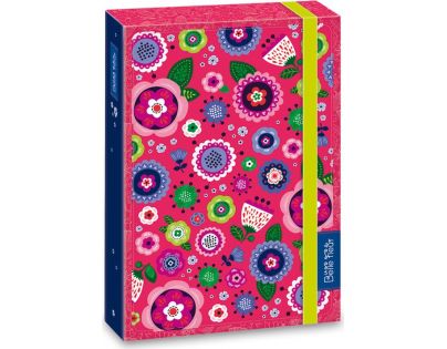 Ars Una Box na zošity La belle fleur A4 Ružové