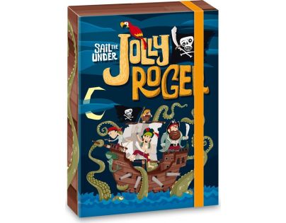 Ars Una Box na zošity Pirát Jolly Roger A4