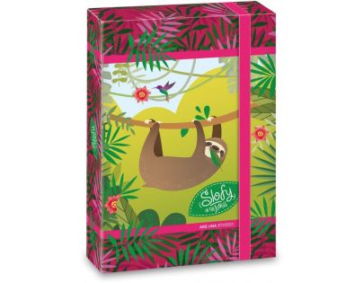 Ars Una Box na zošity Slofy Leňochod A5
