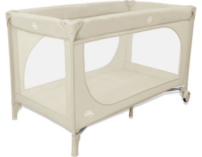 Asalvo Cestovná postieľka Basic beige