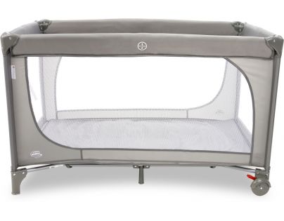 Asalvo Cestovná postieľka Basic grey