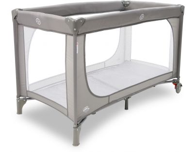 Asalvo Cestovná postieľka Basic grey