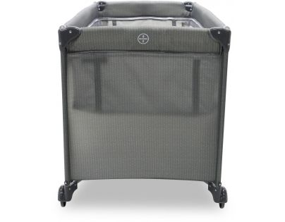 Asalvo Cestovná postieľka Smooth závesné dno Grey baby