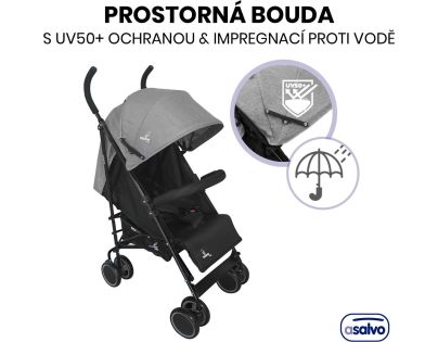 Asalvo TOKIO golfáč 6m-15kg anthracite