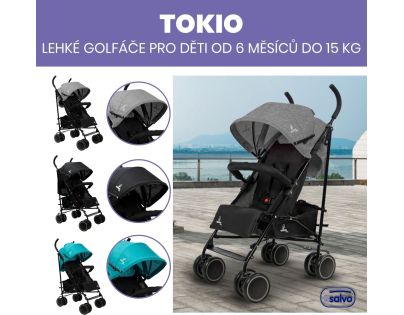 Asalvo TOKIO golfáč 6m-15kg anthracite