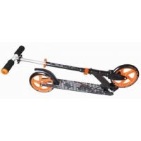 Authentic Koloběžka skládací černá a oranžová Průměr kol 200 mm 2