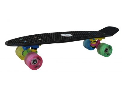 Authentic Skateboard se svítícími kolečky