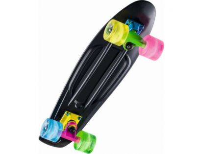 Authentic Skateboard se svítícími kolečky