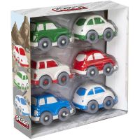 Autíčko mini plastové pre najmenších 6 ks - Poškodený obal