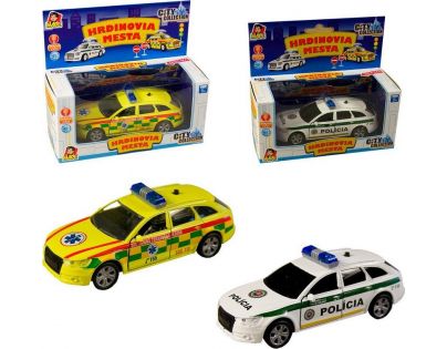 Auto City Collection SK 11 cm pullback Záchranná zdravotná služba