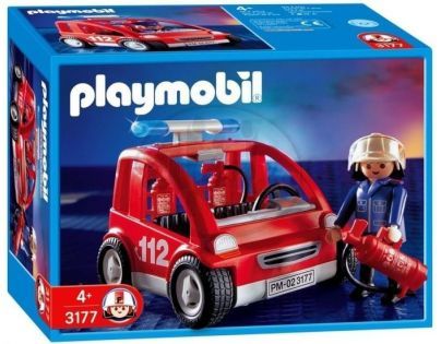 Playmobil 3177 - Auto náčelníka hasičů