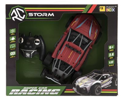 Auto RC Sport červené 33 cm 2,4 GHz s dobíjacím packom