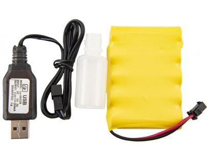 Auto RC Sport červené 33 cm 2,4 GHz s dobíjacím packom