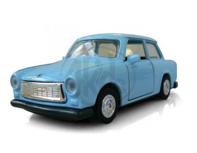 Auto Trabant kov 11 cm na zpětné natažení