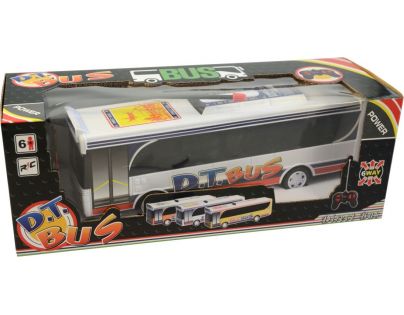 Autobus na diaľkové ovládanie 4 - kanál 27 MHz biely