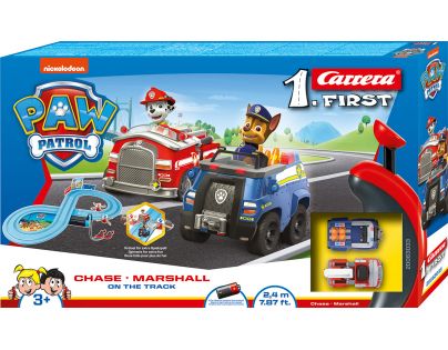 Carrera First Autodráha Labková patrola Chase a Marshall 240 cm