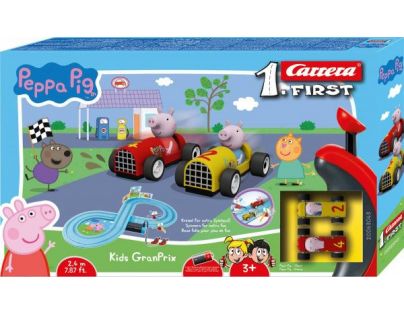 Carrera First Autodráha Prasiatko Peppa 2,4 m