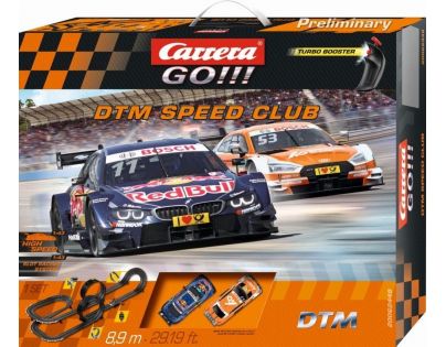Autodráha Carrera GO 62448 DTM Speed Club