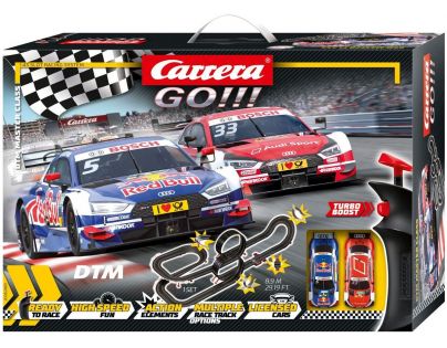 Autodráha Carrera GO 62480 DTM Master Class - Poškozený obal