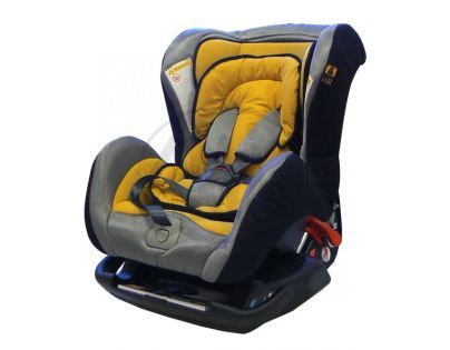 Autosedačka Leonardo Bellelli žlutostříbrná 0-18kg