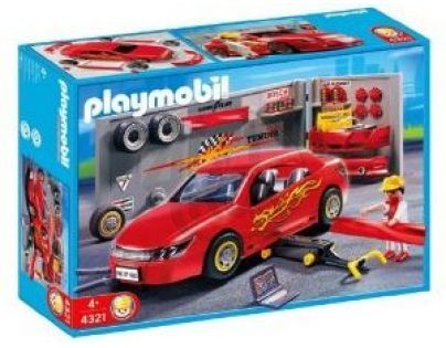 Playmobil 4321- Autoservis a Tuning shop