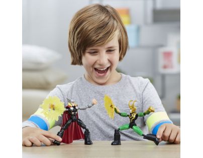 Avengers Bend and Flex Thor vs Loki
