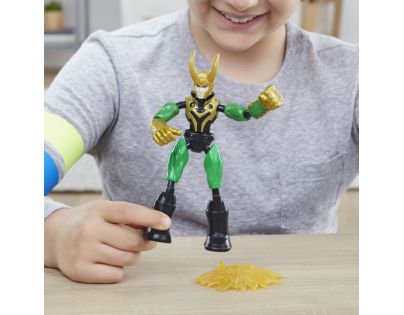 Avengers Bend and Flex Thor vs Loki