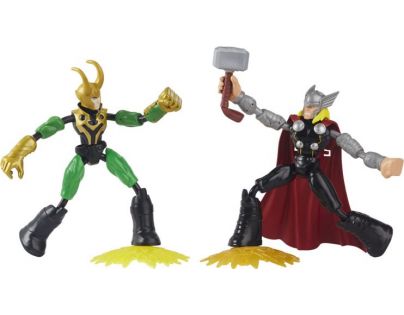 Avengers Bend and Flex Thor vs Loki