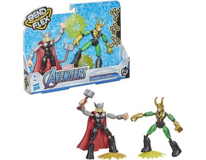 Avengers Bend and Flex Thor vs Loki