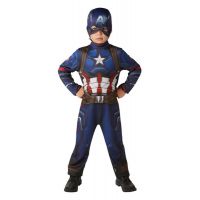 Avengers Infinity War Captain America Deluxe kostým s maskou veľkosť M Avengers Infinity War Captain America Deluxe kostým s maskou veľkosť M