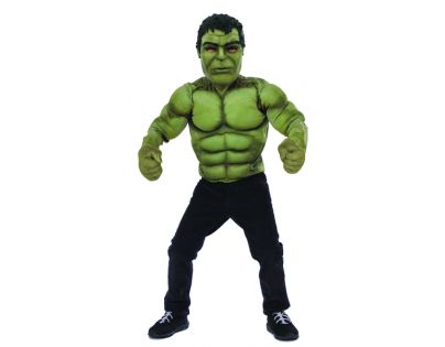Avengers Infinity War Hulk kostým triko s vycpávkami a maska