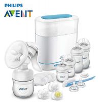 PHILIPS AVENT sada manuálna odsávačka a elektrický sterilizátor PHILIPS AVENT sada manuálna odsávačka a elektrický sterilizátor
