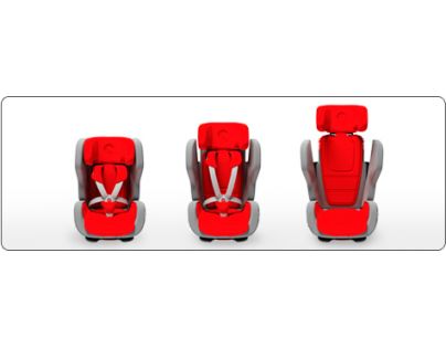 Avionaut Evolvair Autosedačka 9-36kg šedo-červená