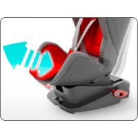 Avionaut Glider Isofix Fit Autosedačka 9-18kg šedo-červená 3