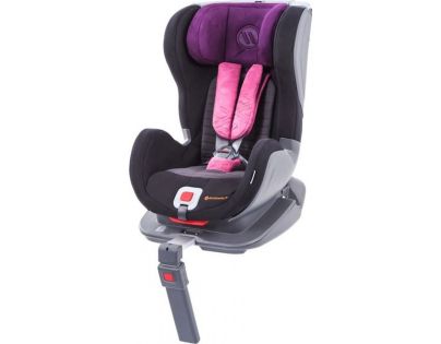 Avionaut Isofix Glider Softy Autosedačka 9-18kg černo růžová