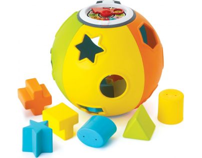 B kids Guľa s vkladacími tvarmi