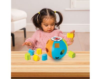 B kids Guľa s vkladacími tvarmi