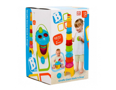 B kids Maxi stohovacie poháriky Žirafa