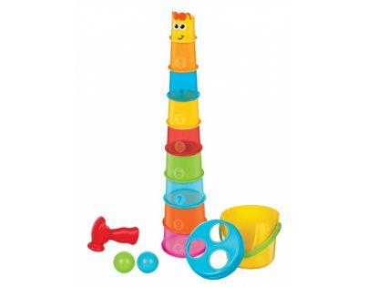 B kids Maxi stohovacie poháriky Žirafa