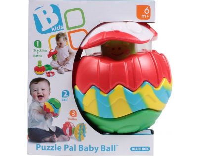 B kids Puzzle loptička 3v1