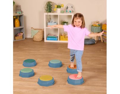 B.Toys Balančné stupienky Balance & Hop 6 ks