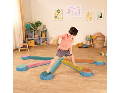 B.Toys Balančné stupienky Balance & Hop 6 ks