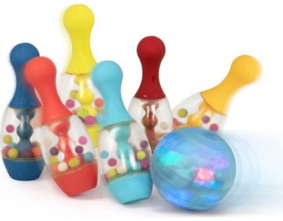 B.Toys Bowling sada so svietiacou guľou